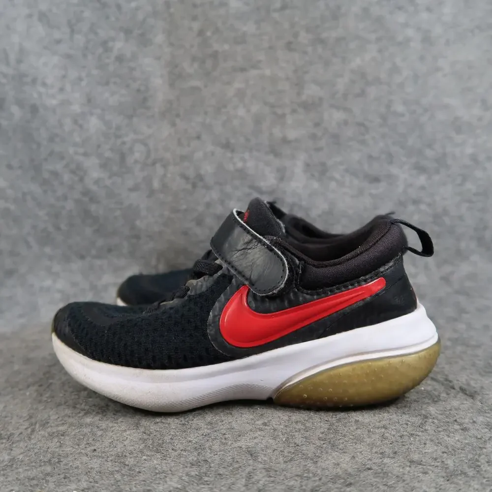 Nike Shoes Kids 10.5C Sneakers Project Pod Bred Athletic Trainer Black Red Youth
